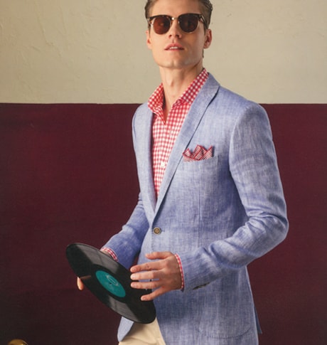 Jackets - Advani Custom Tailors Blue square